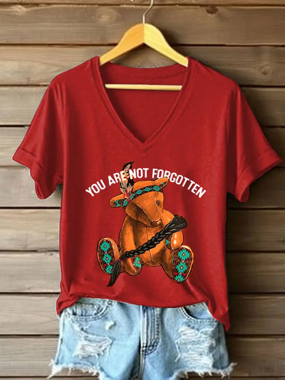 Women’s Every Child Matters Print T-shirt Red / S