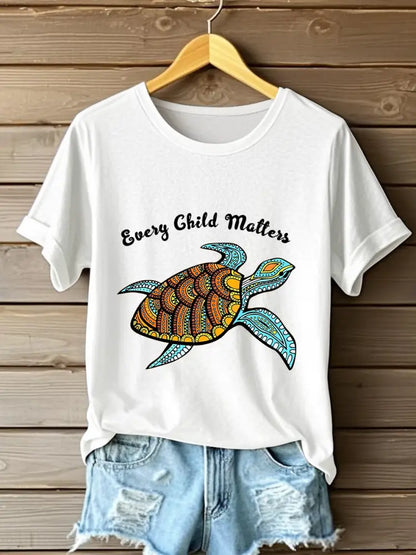 Women’s Every Child Matters Print T-shirt White / S