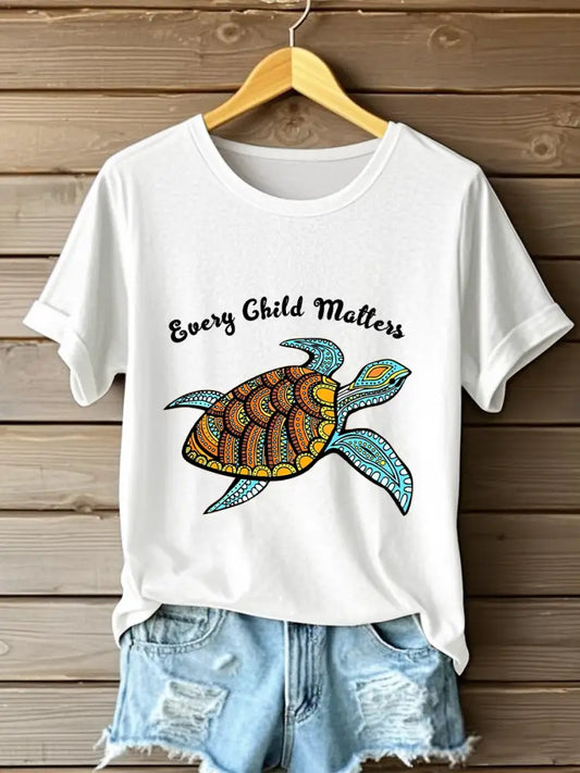 Women’s Every Child Matters Print T-shirt White / S