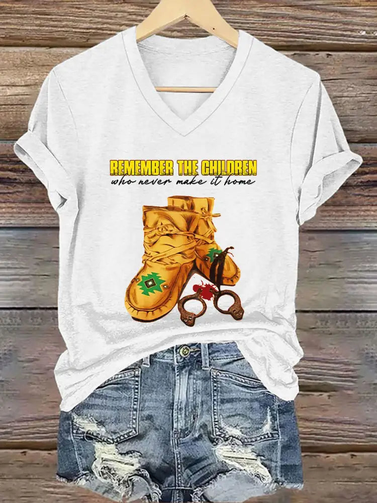 Women’s Every Child Matters Print T-shirt White / S