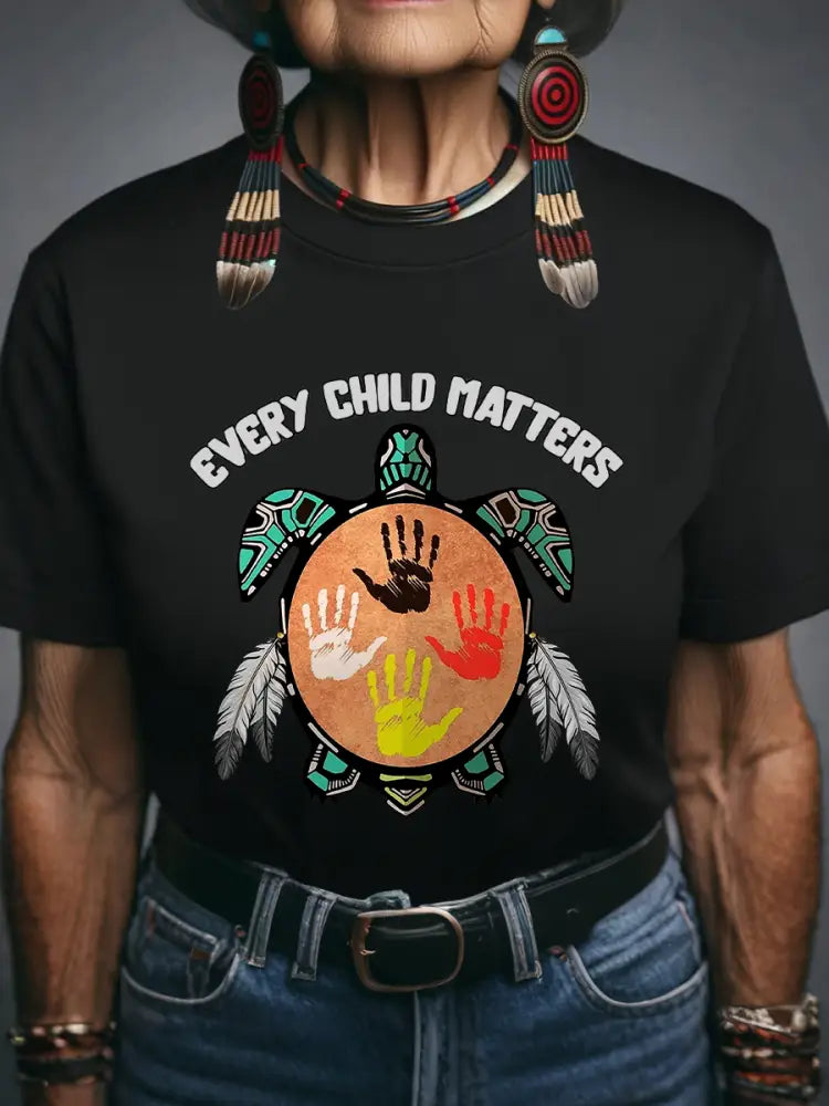 Women’s Every Child Matters T-shirts Black / S