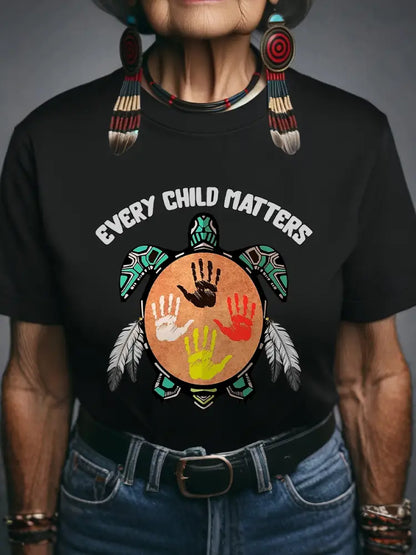 Women’s Every Child Matters T-shirts Black / S