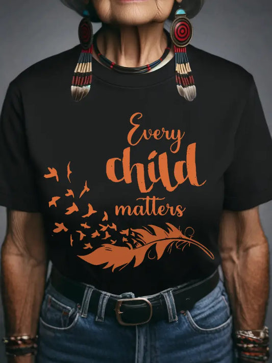 Women’s Every Child Matters T-shirts Black / S
