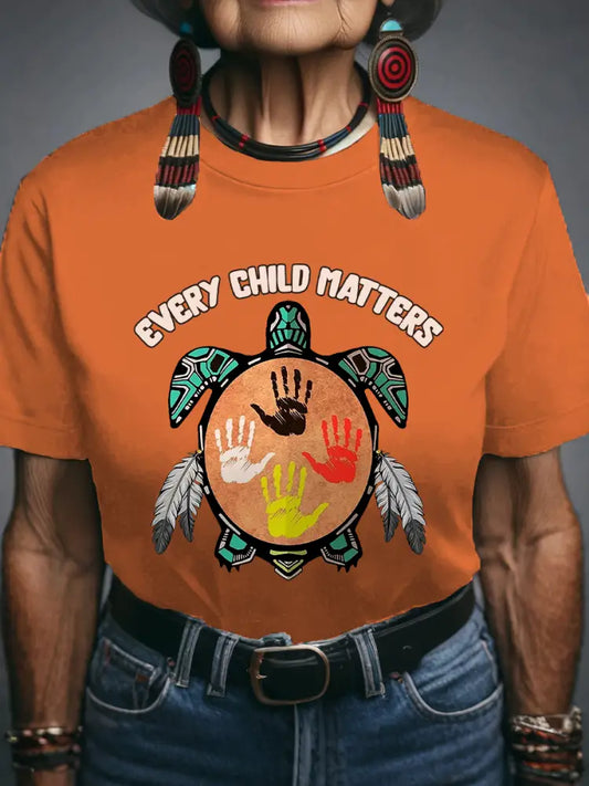 Women’s Every Child Matters T-shirts Orange / S