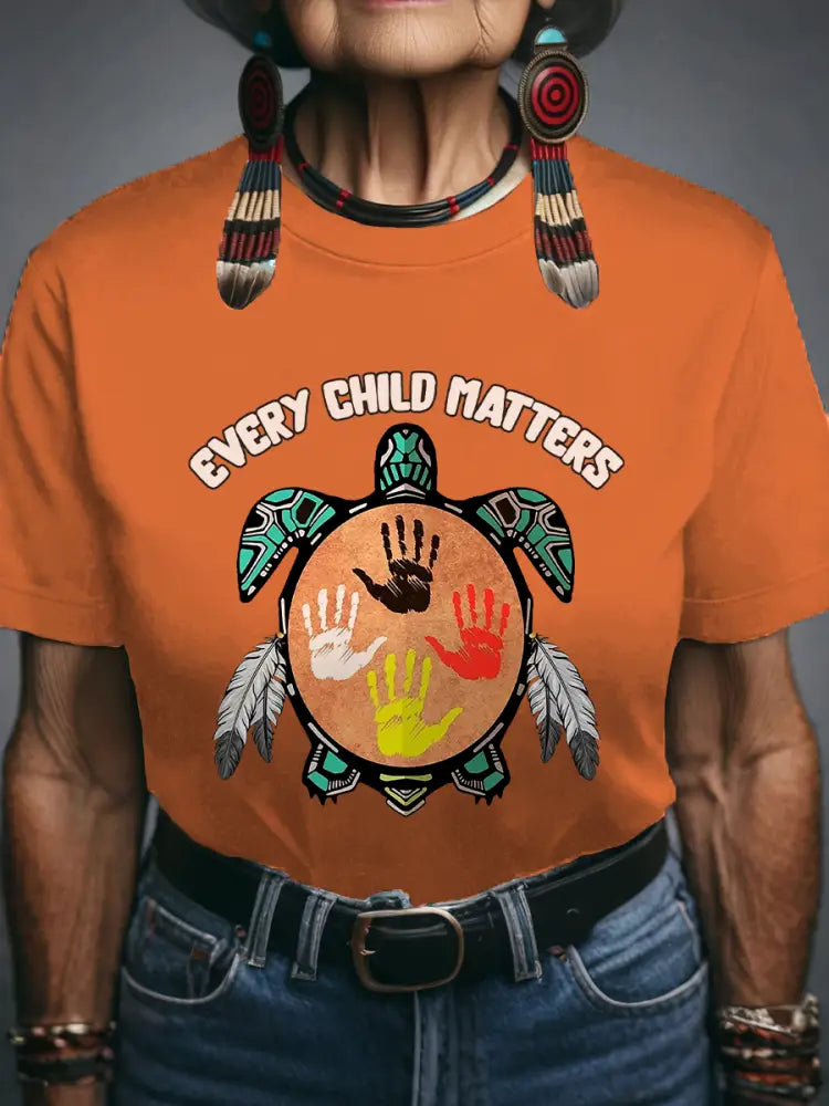 Women’s Every Child Matters T-shirts Orange / S