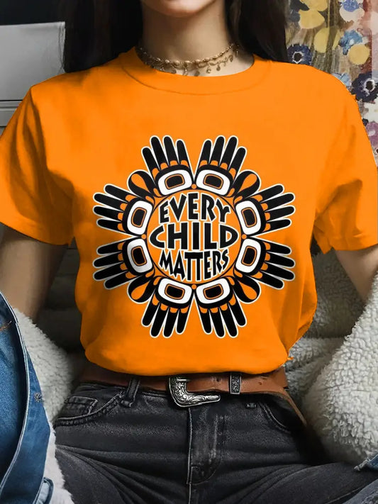 Women’s Every Child Matters T-shirts Orange / S