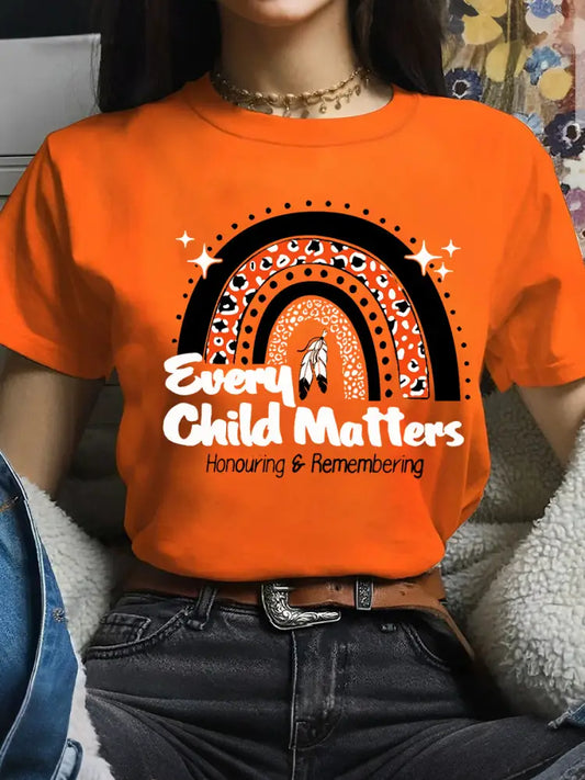 Women’s Every Child Matters T-shirts Orange / S
