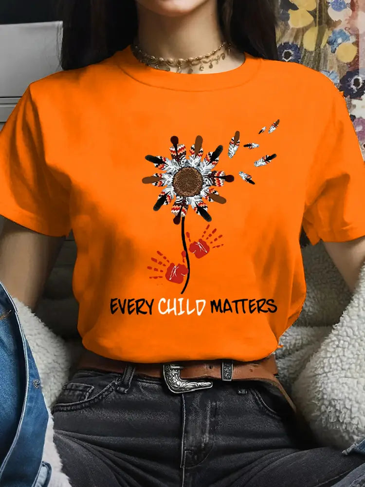 Women’s Every Child Matters T-shirts Orange / S