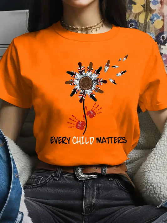 Women’s Every Child Matters T-shirts Orange / S