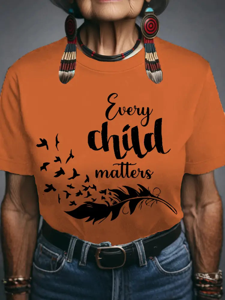 Women’s Every Child Matters T-shirts Orange / S