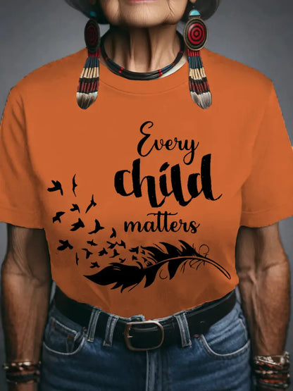 Women’s Every Child Matters T-shirts Orange / S