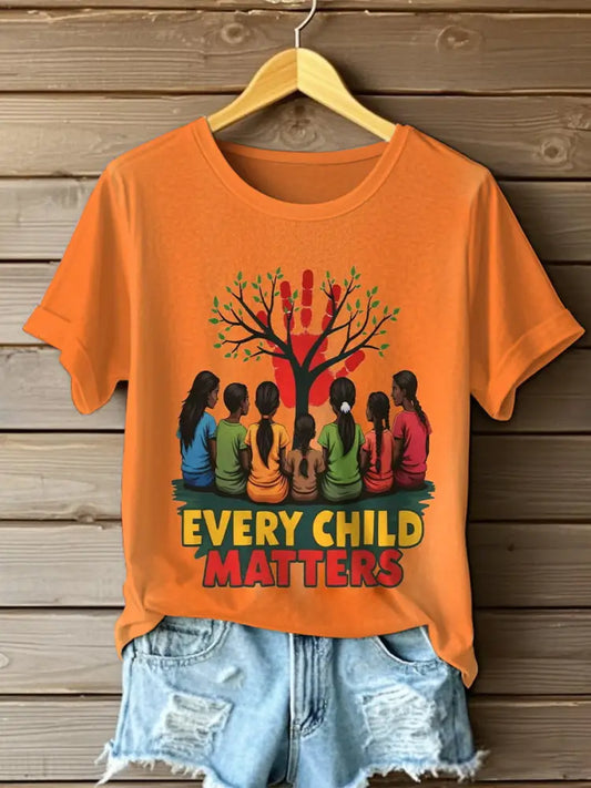 Women’s Every Child Matters T-shirts Orange / S