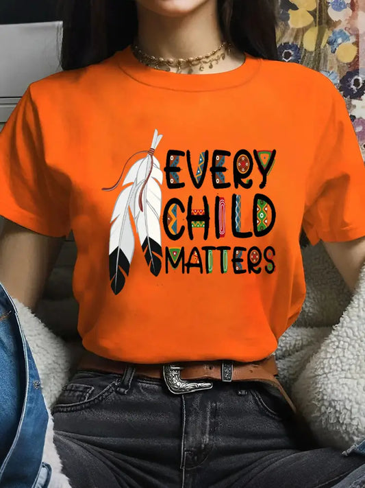 Women’s Every Child Matters T-shirts Orange / S