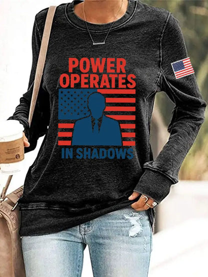 Women’s Freedom Dick Cheney: Lead Fallow Or Get Out Of The Way Sweatshirt Black / S