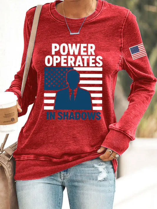 Women’s Freedom Dick Cheney: Lead Fallow Or Get Out Of The Way Sweatshirt Red / S