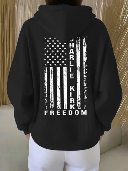 Women’s Freedom Is Not Free This is the Turning Point R.I.P Charlie Kirk Print Hoodie