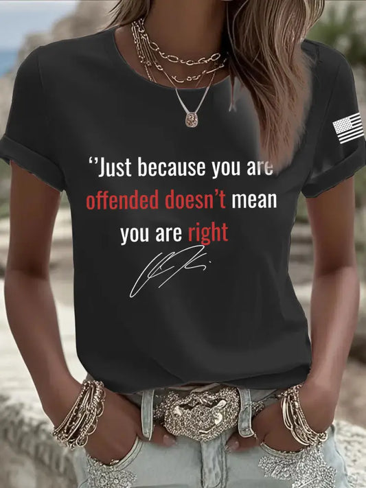 Women’s FREEDOM T-shirt Black / S