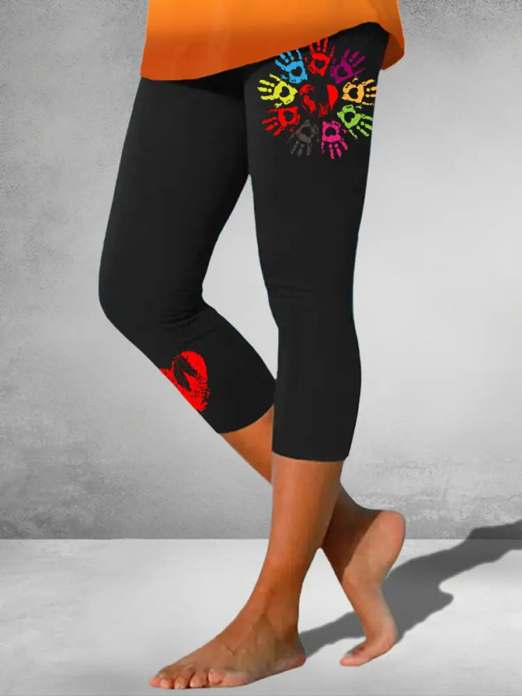 Women’s Indigenous Palm Print Leggings