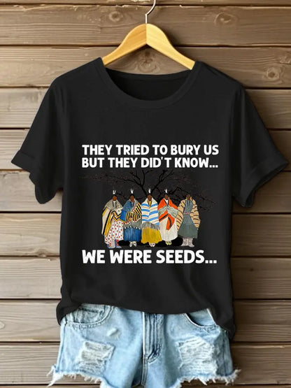 Women’s Indigenous Peoples T-shirt Black / S