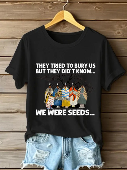 Women’s Indigenous Peoples T-shirt Black / S
