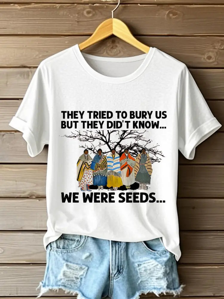 Women’s Indigenous Peoples T-shirt White / S