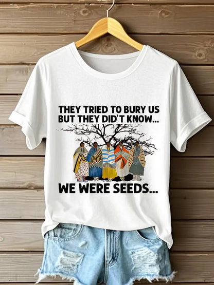 Women’s Indigenous Peoples T-shirt White / S