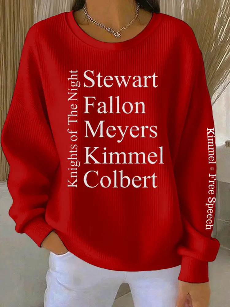 Women’s Knights Of The Night Printed Tops Red / S