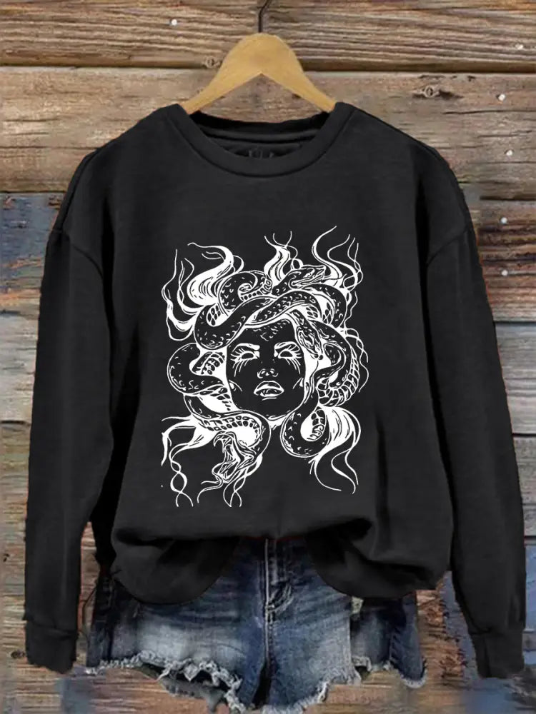 Women’s Medusa sweatshirt Black / S