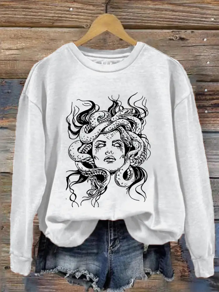 Women’s Medusa sweatshirt White / S
