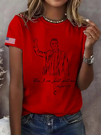 Women’s Memorial T-Shirt Pure Red / S