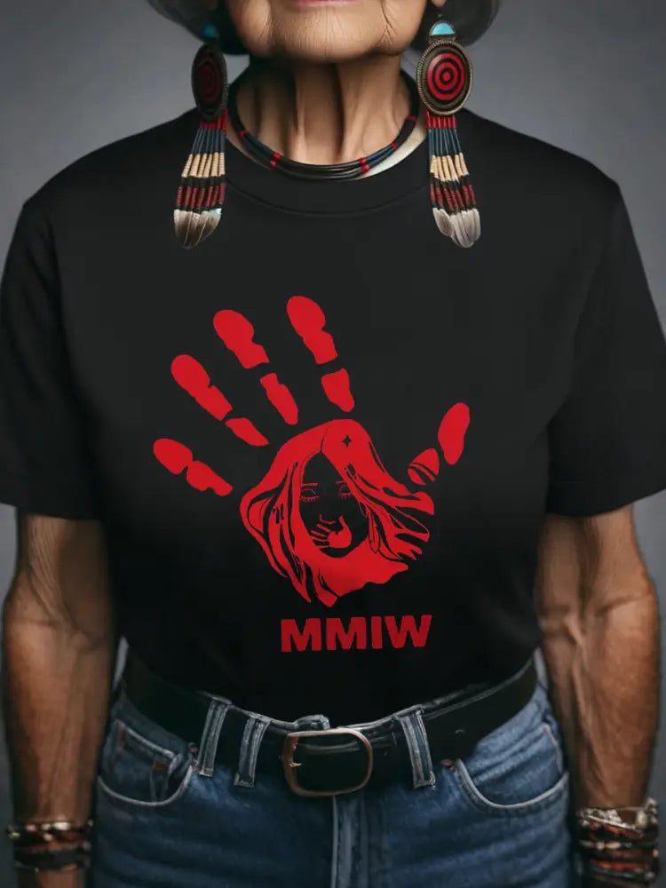 Women’s MMIW T-shirts Black / S
