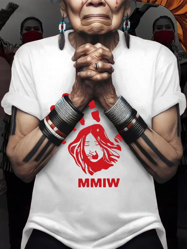 Women’s MMIW T-shirts White / S