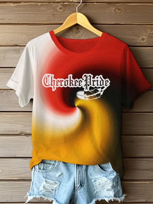Women’s Native American T-shirt As picture / S