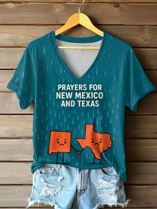 Women’s New Mexico Flooding T-shirt As picture / S