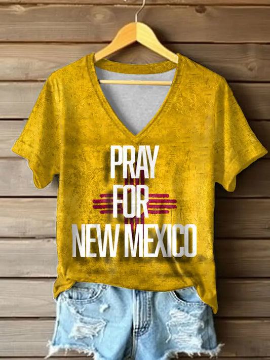 Women’s New Mexico Flooding T-shirt As picture / S