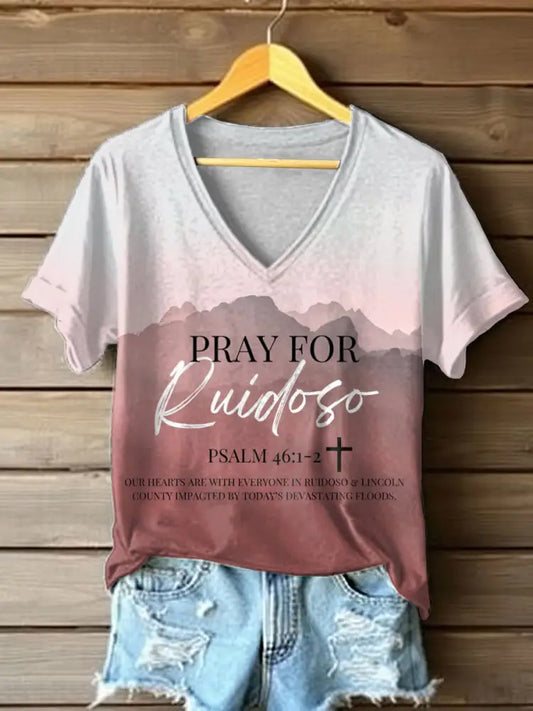 Women’s New Mexico Flooding T-shirt As picture / S