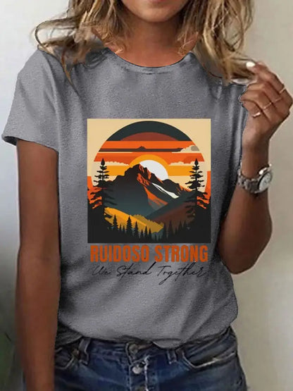 Women’s New Mexico State Ruidoso Strong Short Sleeves T-shirt Red / S