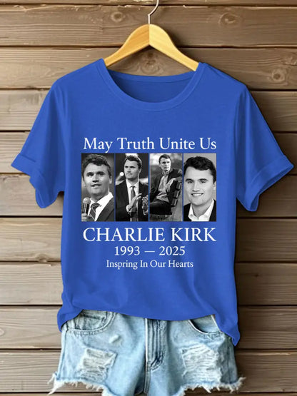 Women’s Patriotic T-shirt Blue / S
