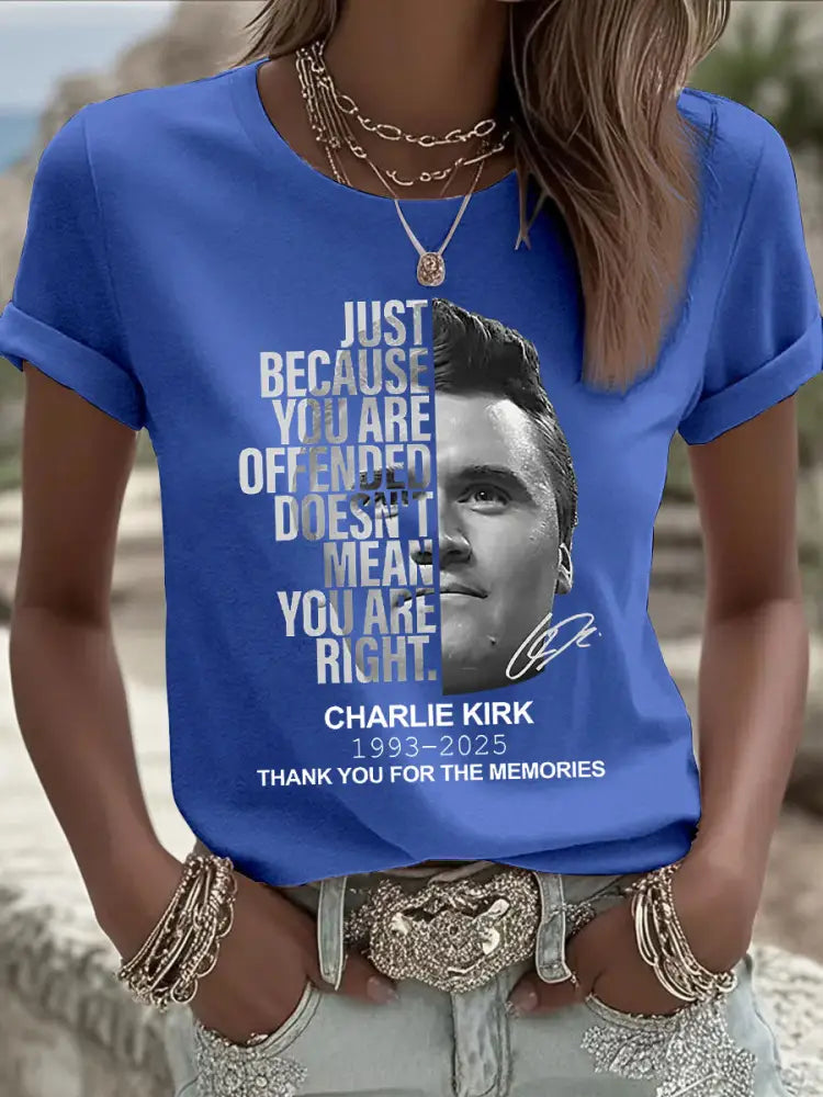 Women’s Patriotic T-shirt Blue / S