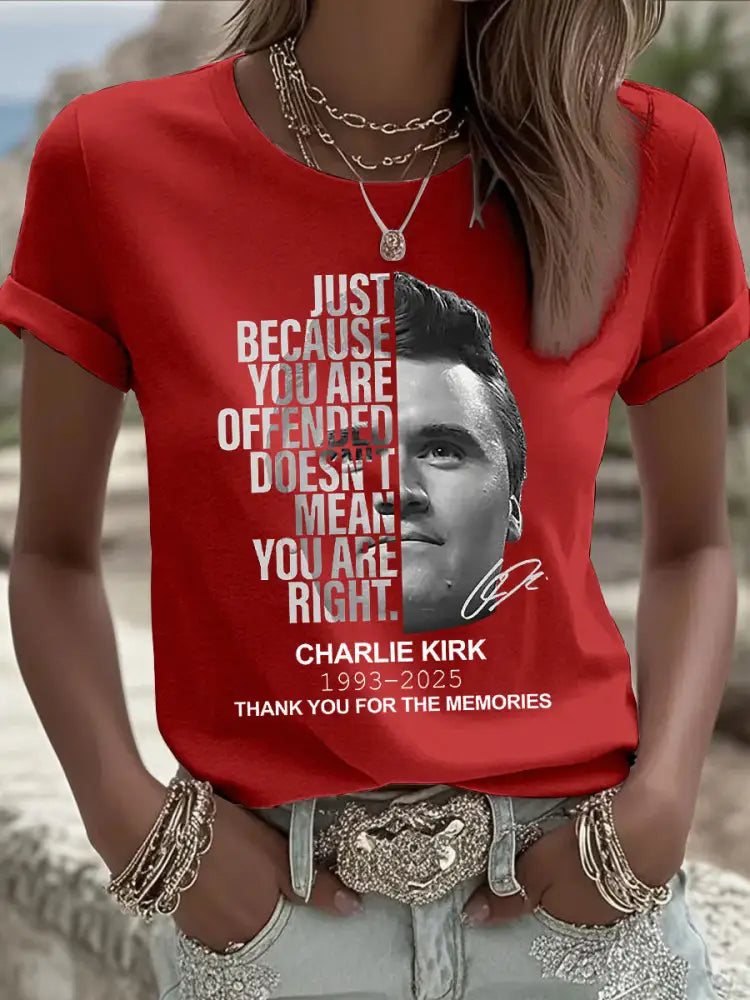 Women’s Patriotic T-shirt Red / S