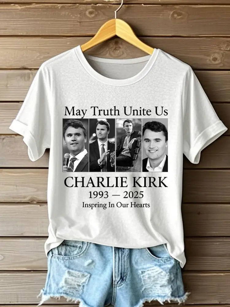 Women’s Patriotic T-shirt White / S