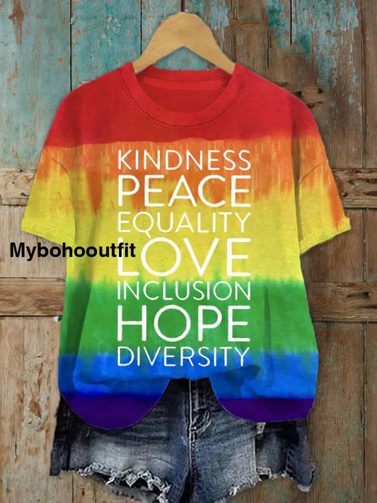 Women’s Pride Month T-shirt As picture / S