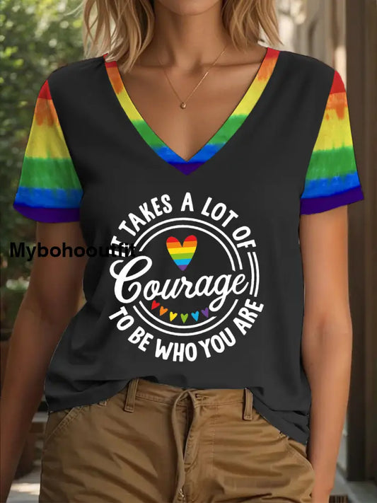 Women’s Pride Month T-shirt Black / S