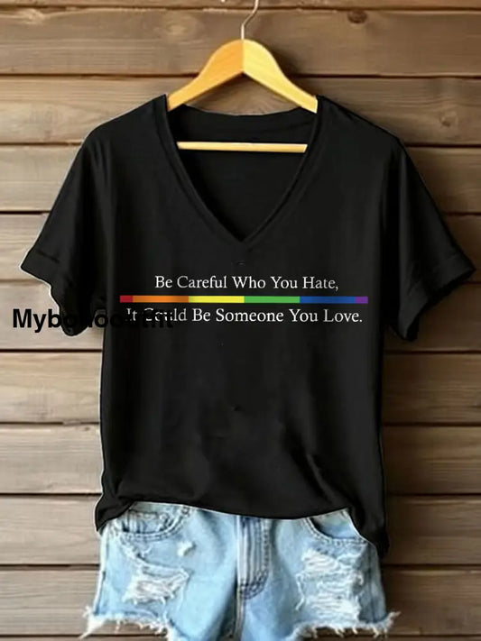 Women’s Pride Month T-shirt Black / S