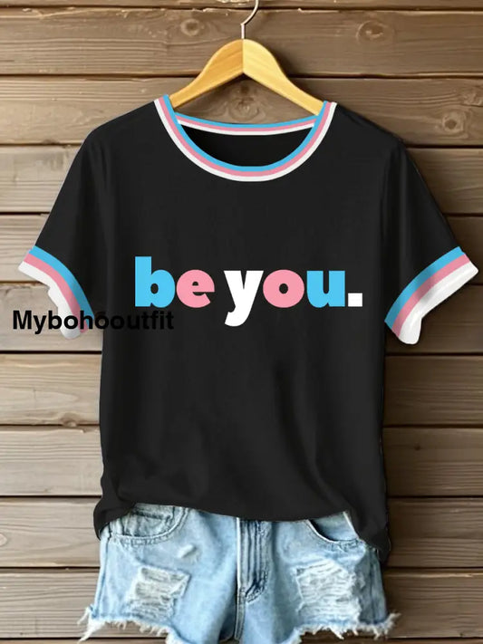 Women’s Pride Month Transgender T-shirts Black / S