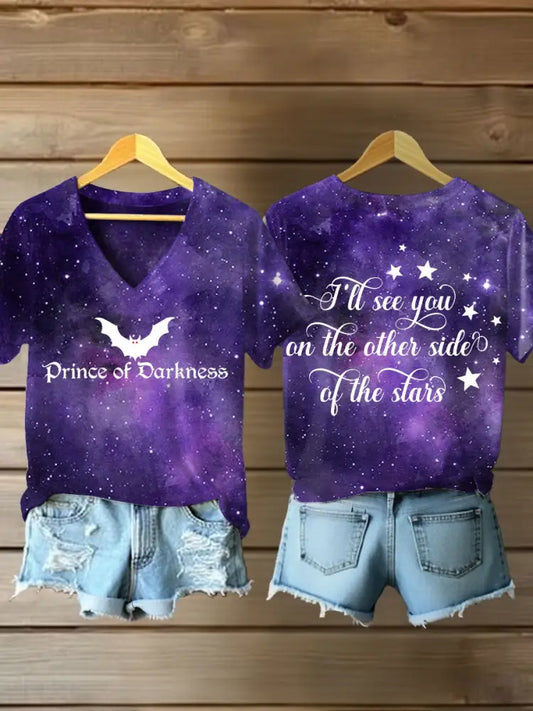 Women’s Rock Legends T-shirt Purple / S