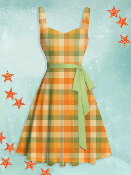 Women’s Showgirl Album Inspired Halter Neck Dress As picture / S
