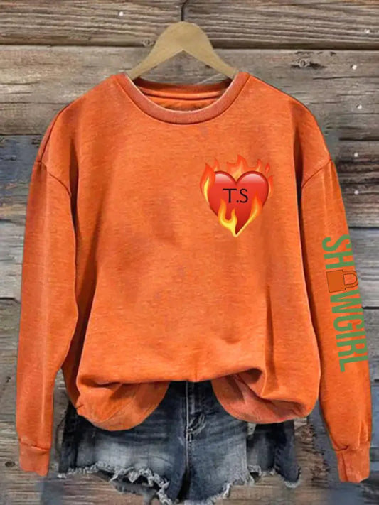Women’s Showgirl Sweatshirt Orange / S
