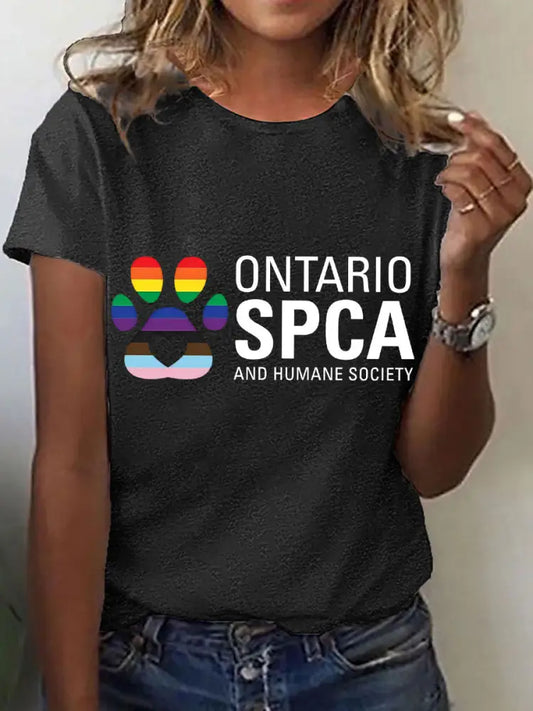 Women’s SPCA T-shirts Black / S