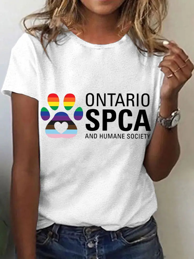 Women’s SPCA T-shirts White / S